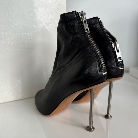 MAISON MARTIN MARGIELA Vintage Ankle Nail Boots Fall Runway 2008  Size 36.5/6.5 - Picture 8 of 16